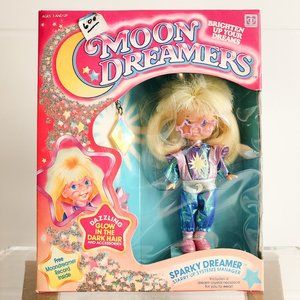 Moon Dreamers Sparky Dreamer Vintage Doll with Crystal New in Box 1986